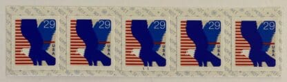 Scott # 2598 Mint Never Hinged Plate Strip of 5, # P111