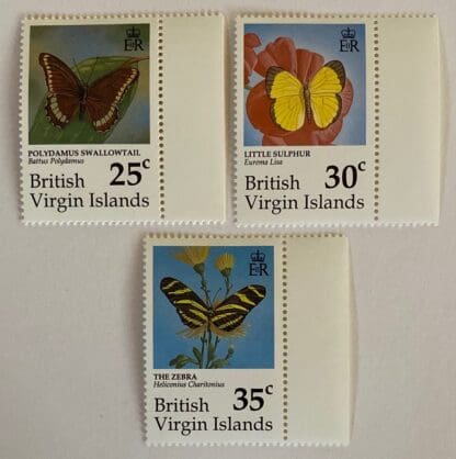 British Virgin Islands Scott # 715-717 Mint Never Hinged