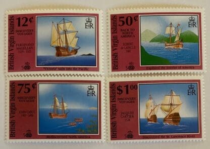 British Virgin Islands Scott# 721-724 Mint Never Hinged