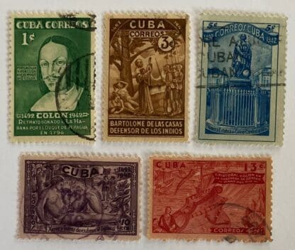 Cuba Scott #387-391 Used