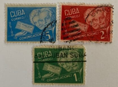 Cuba Scott #396-398 Used