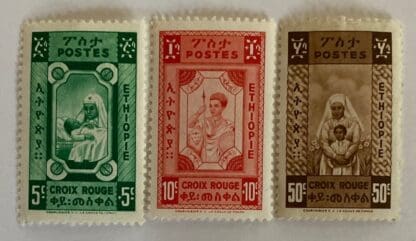 Ethiopia Scott #268-269//271 Mint Hinged