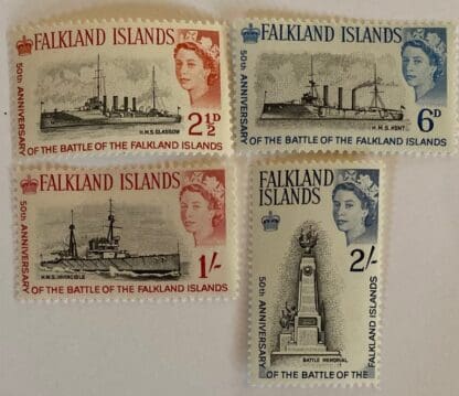 Falkland Islands Scott # 150-153 Mint Never Hinged