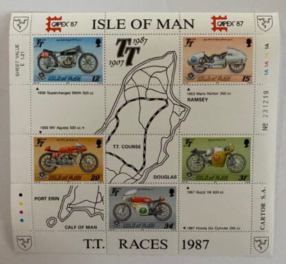 Isle of Man Scott # 339a Mint Never Hinged