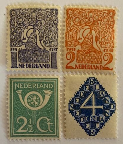 Netherlands 113-116 Mint Hinged