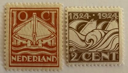 Netherlands 140-141 Mint Hinged