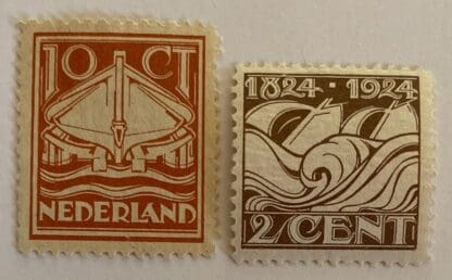 Netherlands 140-141 Mint Hinged