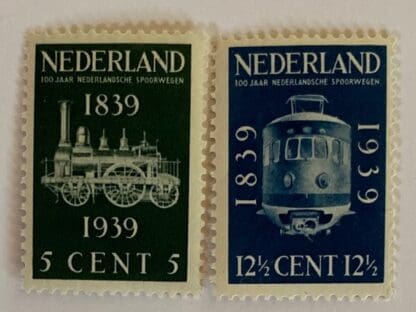 Netherlands Scott # 214-215 Mint Never Hinged