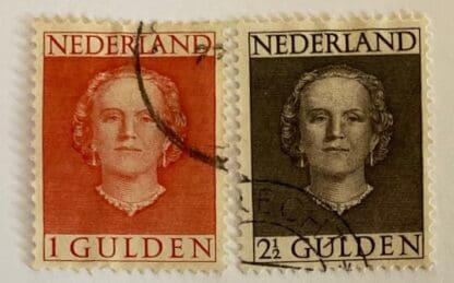 Netherlands Scott # 319-320 Used