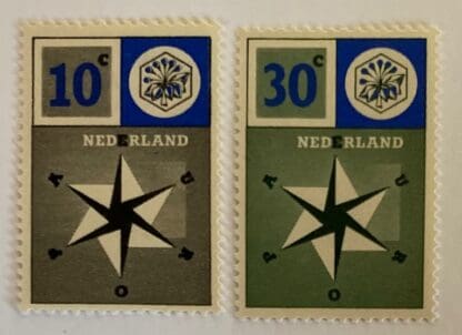 Netherlands Scott # 372-373 Mint Never Hinged