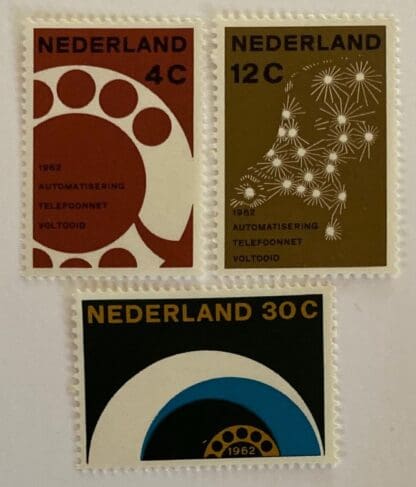 Netherlands Scott # 391-393 Mint Never Hinged