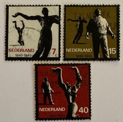 Netherlands Scott # 432-434 Used