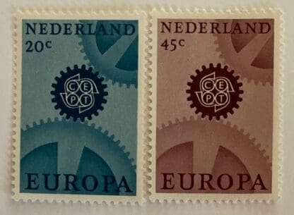 Netherlands Scott # 444-445 Mint Never Hinged