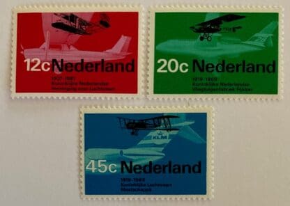 Netherlands Scott # 455-457 Mint Never Hinged