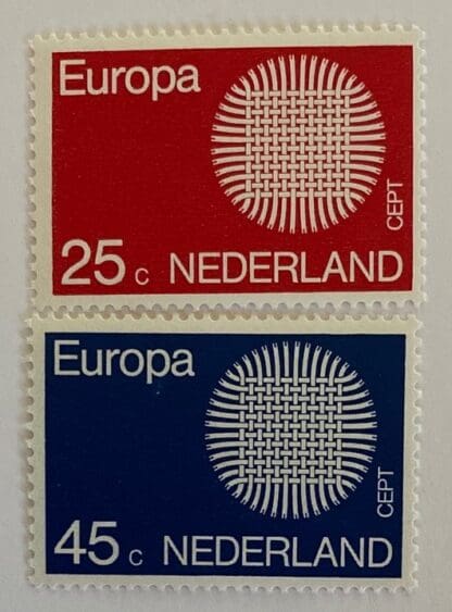 Netherlands Scott # 483-484 Mint Never Hinged