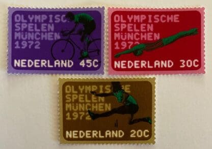 Netherlands Scott # 499-501 Mint Never Hinged