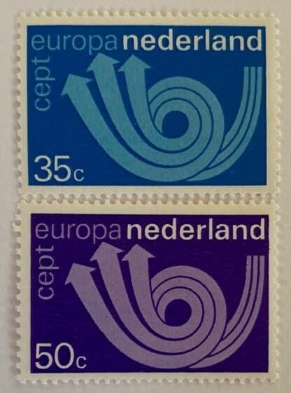 Netherlands Scott # 504-505 Mint Never Hinged