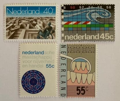 Netherlands Scott # 570-573 Mint Never Hinged