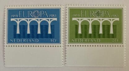 Netherlands Scott # 657-658 Mint Never Hinged