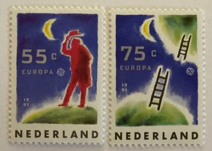 Netherlands Scott # 795-796 Mint Never Hinged