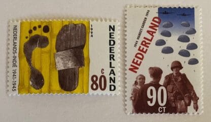 Netherlands Scott # 866-867 Mint Never Hinged