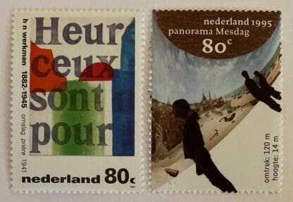 Netherlands Scott # 874-875 Mint Never Hinged