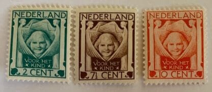 Netherlands Scott # B6-B8 Mint Hinged