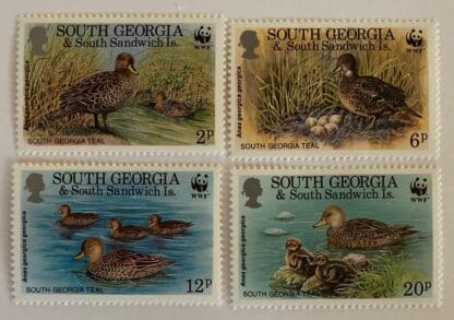 South Georgia Scott # 162-165 Mint Never Hinged