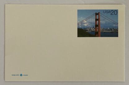 Scott UX 282 Mint Postcard