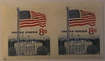 Scott 1338G Mint Never Hinged Imperforated Pair