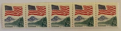 Scott # 2280 Mint Never Hinged Plate Strip of 5, # 7