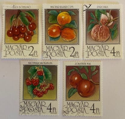 Hungary Scott # 3006-3011 Used