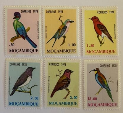 Mozambique Scott # 385-390 Mint Never Hinged