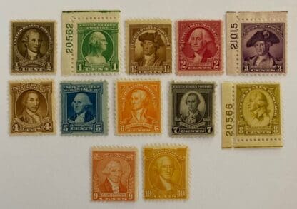 Scott # 704-715 Mint Never Hinged