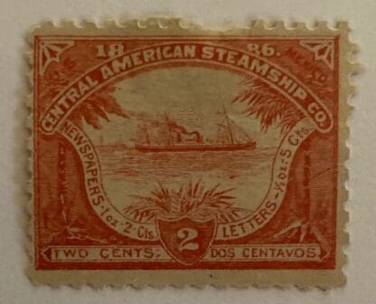 Non Listed Scott # Central American Steamship Line