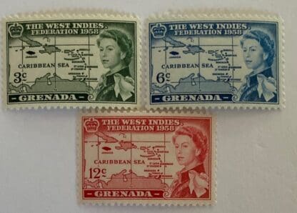 Grenada Scott # 184-186 Mint Never Hinged