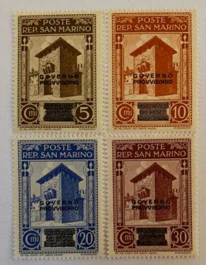 San Marino Scott # 228-230/231 Mint Never Hinged