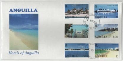 Anguilla Scott # 1101-1106 FDC