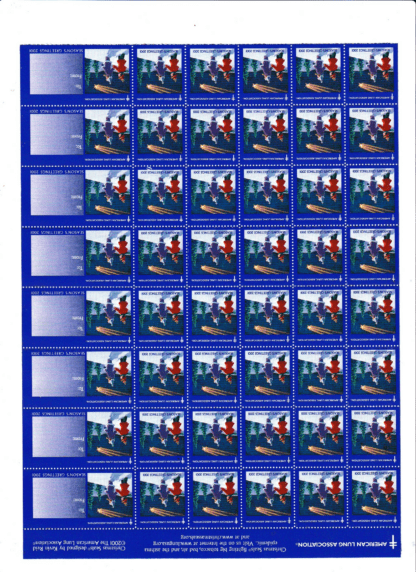 American Lung Association 2001 Sheet