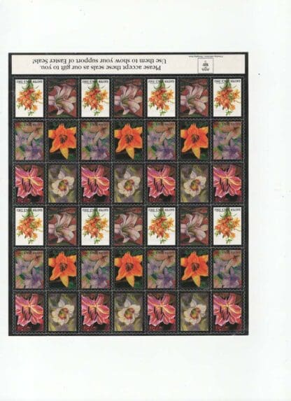 Easter Seals 2002 Sheet