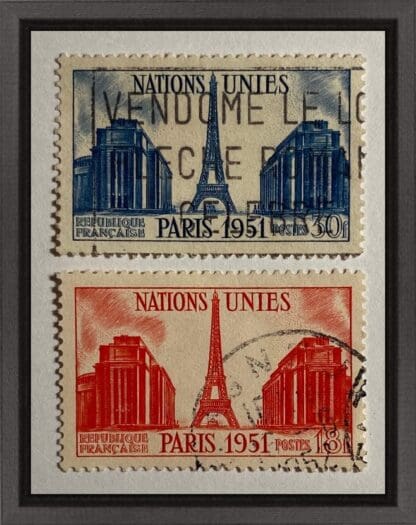 France Scott # 671-672 Used