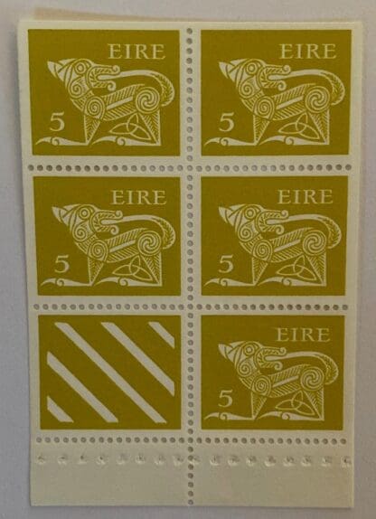 Ireland Scott # 298ac Mint Never Hinged Booklet Pane