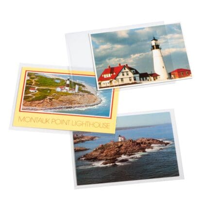 Lighthouse Small Postcard Sleeves 5-3/4 x 3-3/4   50/1