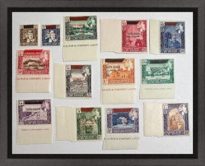 South Arabia Seiyun Overprint Mint