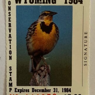 Wyoming Bird Stamp