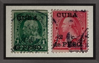 Cuba Scott # 221-222 Used