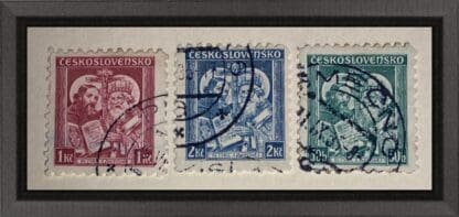 Czechoslovakia Scott # 209-211 Used