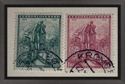 Czechoslovakia Scott # 213-214 Used