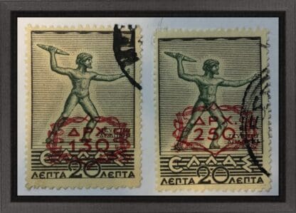 Greece Scot # 476-476a Used