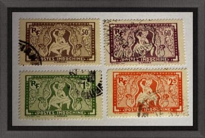 Indo-China Scott #167-168/169-170 Used